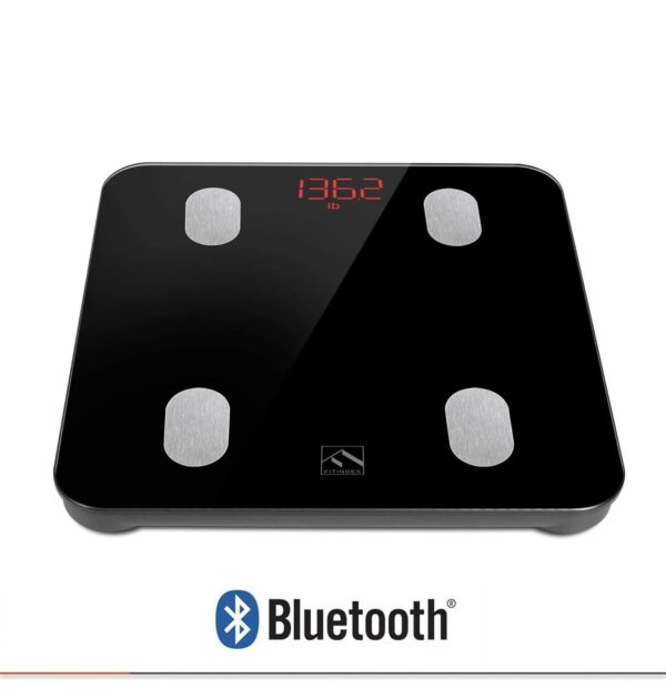 ⁦ميزان قياس الدهون والجسم + تطبيق للأيفون والاندرويد بتقنية bluetooth⁩ - الصورة ⁦2⁩