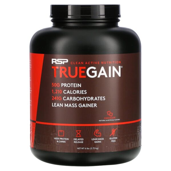 RSP Nutrition‏, TrueGain Lean Mass Gainer (2.72 kg)