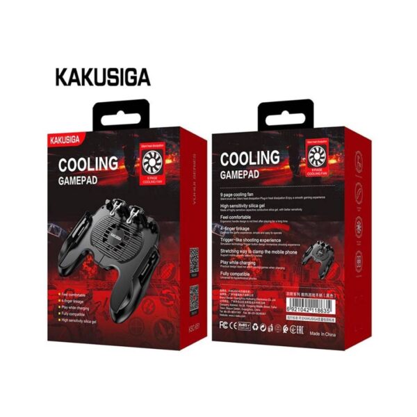 ⁦Cooling Gamepad KSC-651 YUHUI قاعدة ومبرد هاتف⁩ - الصورة ⁦2⁩