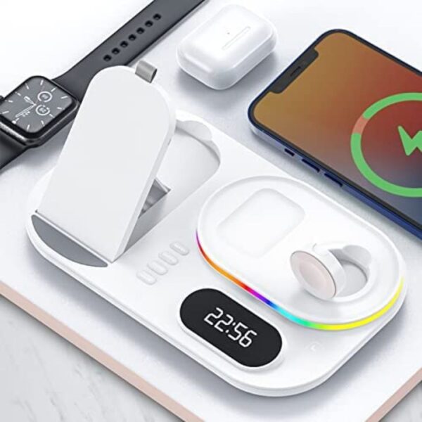 ⁦MOXOM Wireless Charger – MX-ST08 قاعدة شحن⁩ - الصورة ⁦2⁩