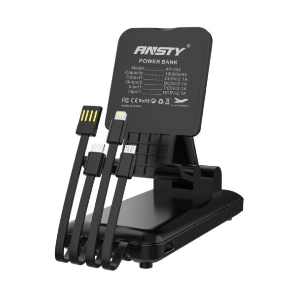 ansty Stand power Bank 10000 mAh  باوربنك