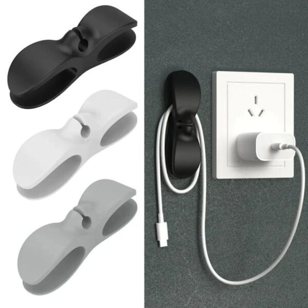5pcs Cord Organizer For Appliances منظم للأسلاك الكهربائية عدد 5