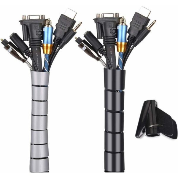⁦Cable Management Wire Protector منظم لحماية الاسلاك⁩ - الصورة ⁦4⁩