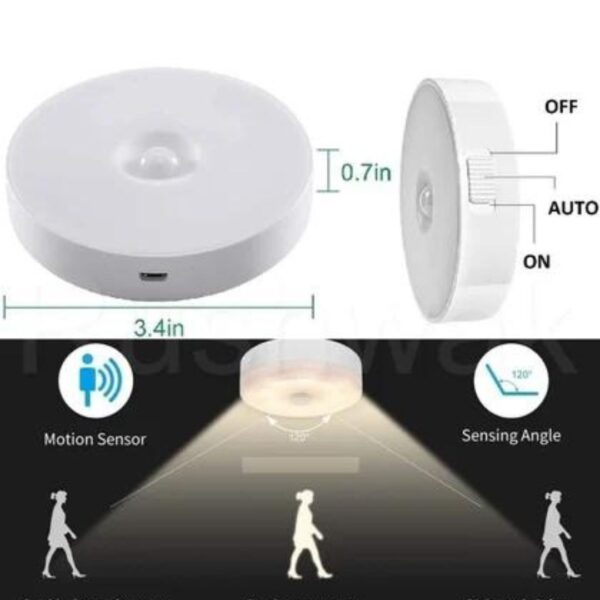⁦Intelligent induction lamp ضوء مستشعر للحركة⁩ - الصورة ⁦3⁩