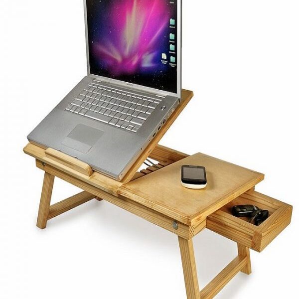 Laptop Table Wood ستاند لابتوب خشبي مميز