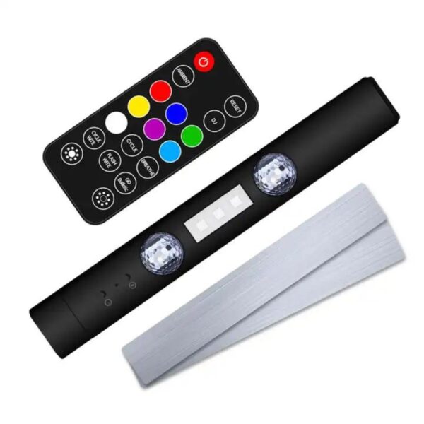 ⁦Music Rhythm Lamp أضاءة ديسكو مع ريموت تحكم⁩ - الصورة ⁦5⁩