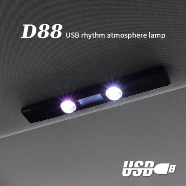 ⁦Music Rhythm Lamp أضاءة ديسكو مع ريموت تحكم⁩ - الصورة ⁦2⁩