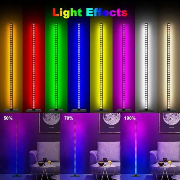 ⁦Music melody light   ستاند أضاءة مع مستشعر صوتي⁩ - الصورة ⁦5⁩