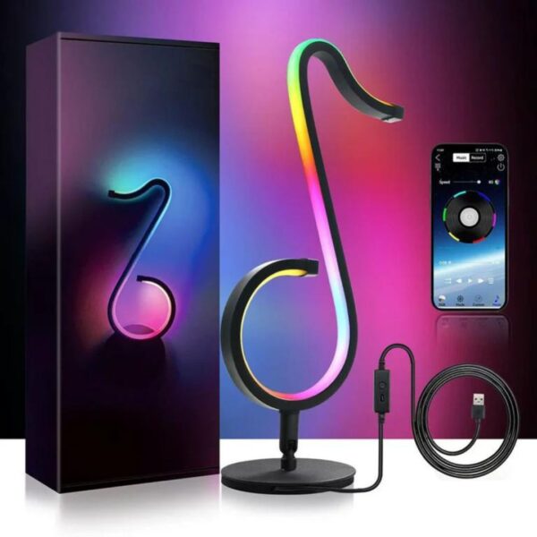 Musical note lamp اضاءة السلم  الموسيقى