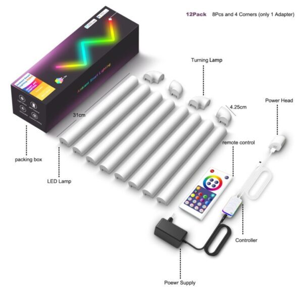 ⁦Smart Ambient Light – SLX06 RGB RC اضاءة ذكية مع ريموت تحكم⁩ - الصورة ⁦2⁩