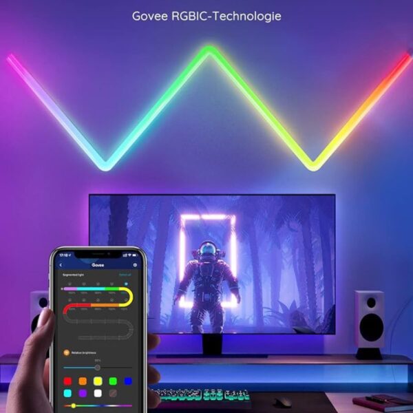 ⁦Smart Ambient Light – SLX06 RGB RC اضاءة ذكية مع ريموت تحكم⁩ - الصورة ⁦6⁩