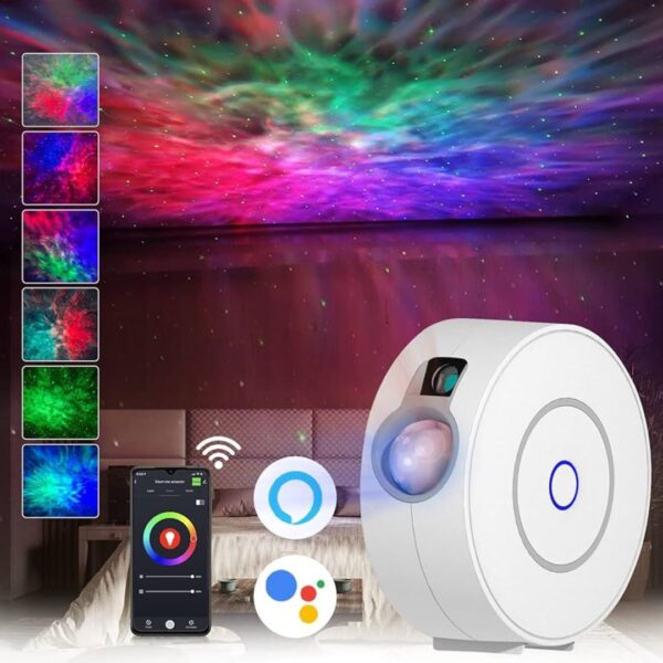 galaxy projector اضاءة المجرات والفضاء