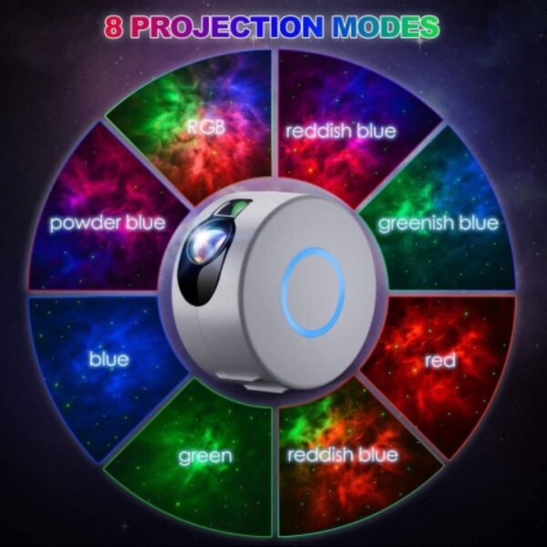 ⁦galaxy projector اضاءة المجرات والفضاء⁩ - الصورة ⁦2⁩