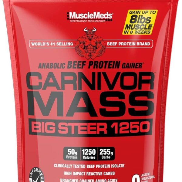 Muscle Meds Carnivor Mass Big Steer 1250