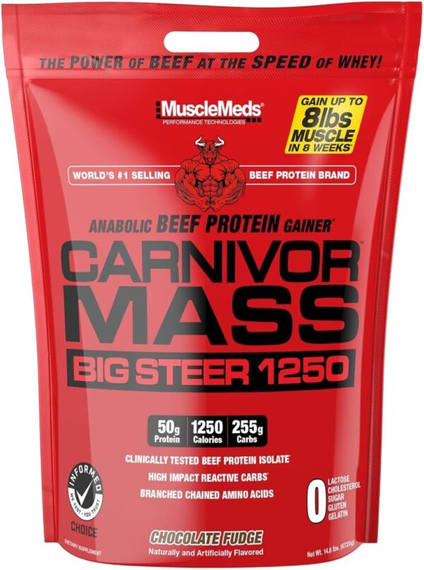 Muscle Meds Carnivor Mass Big Steer 1250